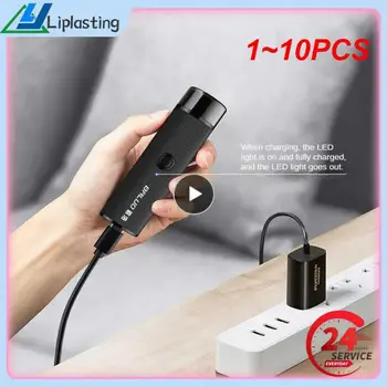 1 ~ 10шт Мини-электробритва Мужская бритва Автоматический триммер для бороды Перезаряжаемый станок для бритья USB Зарядка Портативный моющийся