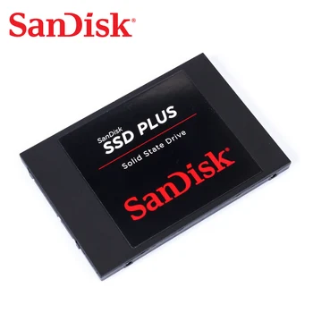 100% Sandisk оригинальный SSD Внутренний Твердотельный жесткий диск SSD Plus 2T120GB 240GB 480gb 1 ТБ SATA III 2,5 