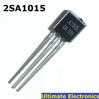 100шт 2SA1015 встроенный триодный транзистор TO-92 0.15A 50V PNP A1015