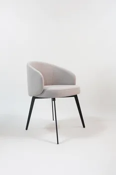 103 Роскошный обеденный стул Nordic light, современный простой домашний тканевый стул, дизайнерская модель стула для комнаты, стул для кафе, отеля