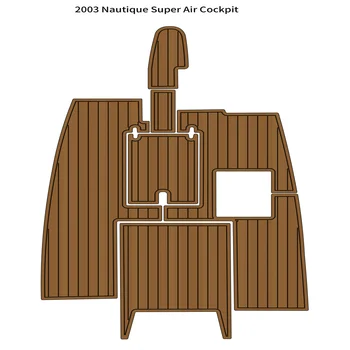 2003 Nautique Super Air коврик для кокпита, лодка, EVA-пена, искусственный тик, палубный коврик