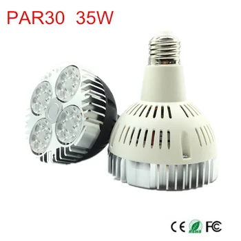 35 Вт Par30 Светодиодные лампы Точечный Светильник E26/E27 Светодиодные лампы освещения Теплый белый/Натуральный белый/холодный белый 85-265 В светодиодные лампы для помещений
