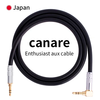 Canare Aux Кабельный Разъем 3,5 мм-3,5 мм Аудиокабельный Разъем Кабель Динамика Для iPhone Компьютер Автомобильный Динамик Для iPad Для Huawei Xiaomi