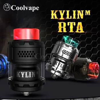 coolvape Kylin M RTA танк rta танк распылитель 3 мл/4,5 мл 24 мм Перестраиваемый Регулируемый Танк Распылитель Испаритель Танк vape rta