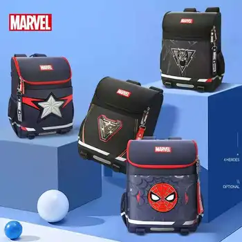 Disney 2022 Новые Школьные сумки для мальчиков, Рюкзак для Учащихся начальной школы, Железный Человек-паук, Капитан Америка, Сумки на плечо Mochilas Escolares