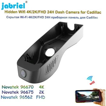Jabriel 2K 4K 2160P WIFI Автомобильный Видеорегистратор Видеорегистратор 24H Мониторинг парковки Тире Камера Для Высокой Конфигурации Cadillac XT5 28T 2016