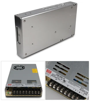 LRS-350-12; Светодиодный источник питания с переключателем режима 12 В/350 Вт meanwell; Вход AC100-240V; выход 12 В/350 Вт