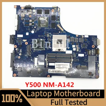 QIQY6 NM-A142 Материнская плата Для ноутбука Lenovo Ideapad Y500 Материнская плата HM76 N14P-GT-A2 GT750M 2 ГБ 100% Полностью Протестирована, работает хорошо