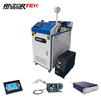 Razortek 3 в 1 лазерная сварочная/режущая/чистящая машина для лазерной очистки ржавых мультисварщиков