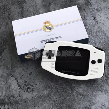 Realmadrid Club De Futbol Отремонтированная Портативная Игровая Консоль с Подсветкой для Gameboy Advance Для GBA