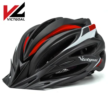 VICTGOAL Велосипедный Шлем для Взрослых Мужчин Женщин Велосипедный Шлем с Легким Солнцезащитным Козырьком Легкий Велосипедный Шлем для Горного Шоссейного Велосипеда