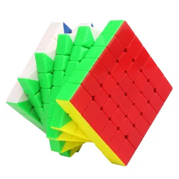 Yuxin Little Magic 6x6 М Магнитный Скоростной Кубик Без Наклеек Профессиональные Игрушки-Непоседы Little Magic 6 М Cubo Magico Головоломка