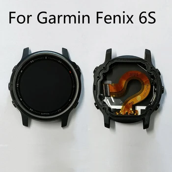 Для GARMIN Fenix 6s ЖК-экран, передний чехол с кнопками, Запасная часть Для Garmin Fenix 6s, Ремонт дисплея