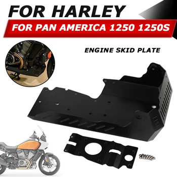 Для HARLEY PAN AMERICA 1250 S 1250S PA1250 PANAMERICA1250 Аксессуары Для мотоциклов Защита Опорной пластины Двигателя Защитная Крышка Шасси