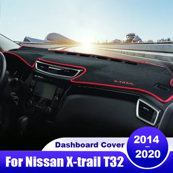 Для Nissan X-trail X Trail Xtrail T32 2014-2018 2019 2020 Крышка приборной панели Автомобиля Коврик Для приборной панели Солнцезащитный Козырек Нескользящая Накладка Аксессуары