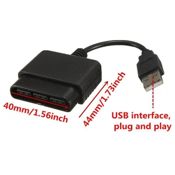 Для PS1/PS2 Dualshock Joypad Геймпад для PS3 ПК USB Игровой Контроллер Адаптер Конвертер Кабель без Драйвера