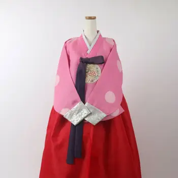 Женское корейское традиционное платье Ханбок, размер L 39,4
