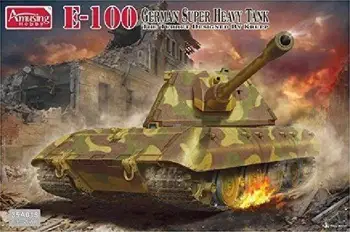 Забавное хобби 35A015 1/35 Масштабная модель Немецкого сверхтяжелого танка E-100 Krupp с турелью - набор моделей