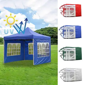 Износостойкая с Окошком Складная Палатка для защиты от солнца во внутреннем дворике, Палатка для кемпинга, Боковая ткань для палатки, палатка для кемпинга