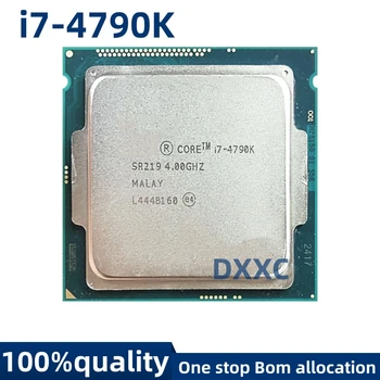 Используется Для Intel Core i7-4790K i7 4790K Четырехъядерный восьмипоточный процессор с частотой 4,0 ГГц 88 Вт 8 М LGA 1150 I7-4790K