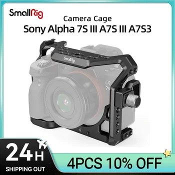 Клетка для камеры SmallRig A7S3 A7siii для SONY Alpha 7S III и совместимый Кабельный Зажим для камеры 3007