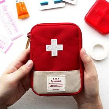 Милая Мини-Портативная Аптечка, Аптечка первой помощи, Аварийный набор для путешествий, Походные сумки, Бытовая сумка для хранения таблеток