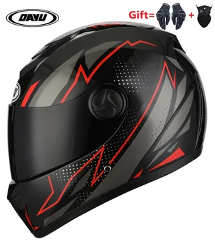 Мотоциклетный шлем 2021 года С двойными линзами, Мотоциклетный шлем с полным лицом Для взрослых, Двойные козырьки, байковые шлемы для взрослых