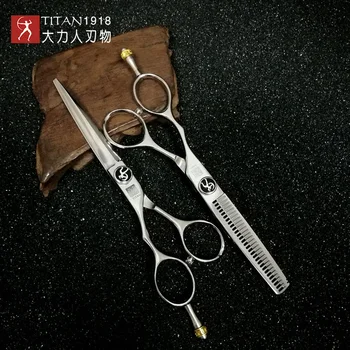 Набор для стрижки Titan парикмахерские ножницы парикмахерские ножницы профессиональные 5,5, 6,0 дюймов набор ножниц для левой руки