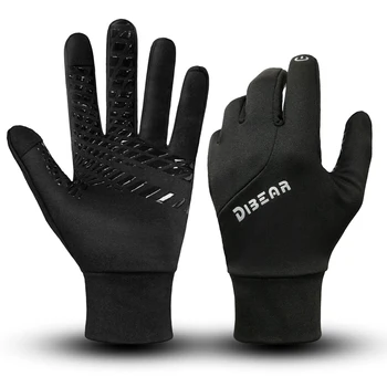 Новые Зимние Мужские перчатки, Холодные На Ощупь, Противоскользящие Мотоциклетные Перчатки, Мужские Спортивные перчатки для активного отдыха, Теплые флисовые перчатки для бега и велоспорта