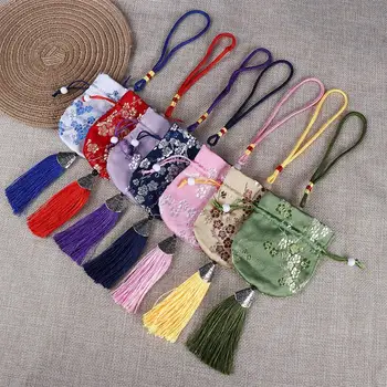 Парчовый Мешочек для украшения спальни, Женское Саше, Саше в Китайском стиле, Фестивальная сумка-лодка-дракон, сумка для хранения ювелирных изделий