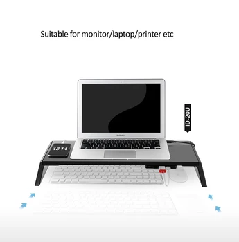 Подставка для настольного монитора ID-20U с креплением D/лоток для ноутбука