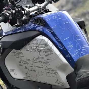 Прозрачный мотоцикл, полный графический комплект, Прозрачная наклейка для BMW R1200GS R1250GS LC Adventure 2014-2022