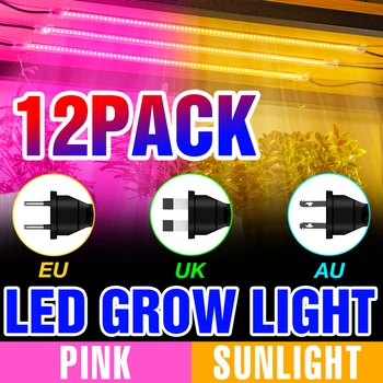 Растительный Свет Led Grow Lamp Внутренняя Гидропонная Лампа Освещение теплицы Полный Спектр USB Dimmable Для Рассады Цветов Семян Растений