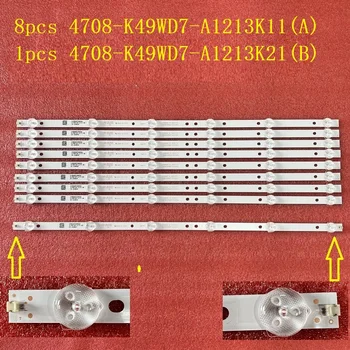 Светодиодная панель подсветки 6LED для K490WD7 A1 4708-K49WD7-A1213K11 4708-K49WD7-A1213K21 LE49K51S 49PFF5455/T3 49PFF5250