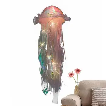 Светодиодный Светильник в виде Медузы, сделай САМ, Декоративная лампа в виде медузы, Портативные вечерние декоративные лампы, Атмосферная декоративная лампа для жизни