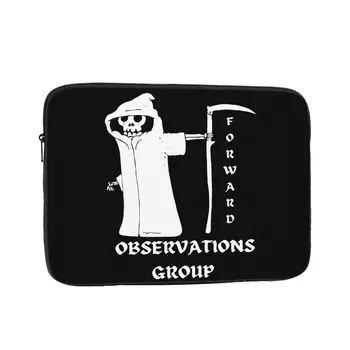 Сумка для ноутбука Чехол для ноутбука Forward Observations Group Чехол для планшета Death Skeleton 13 15 17 Дюймов Противоударный чехол Сумка
