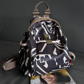 Холщовые женские рюкзаки, трендовые Mochilas Para Mujer, вместительная дорожная сумка через плечо, Школьная сумка для девочек, рюкзак