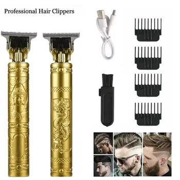 Электробритва T9 USB Перезаряжаемая Машинка для стрижки волос Профессиональный Триммер для мужчин Парикмахерская Машинка для стрижки бороды Dragon