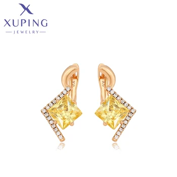 Ювелирные изделия Xuping Новое поступление, модные серьги золотого цвета в стиле Для женщин, подарок X000457556