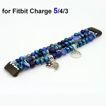 Ювелирный Браслет для Fitbit Charge 5 Band для Женщин, Нарядный Браслет, Роскошный Ремешок для Часов, Замена для Fitbit Charge 3/4/5 Ремешок